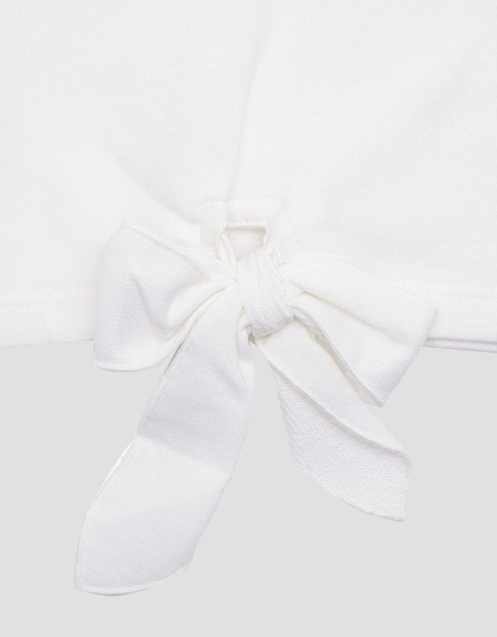 Little M Chest Embro Girls T-Shirt