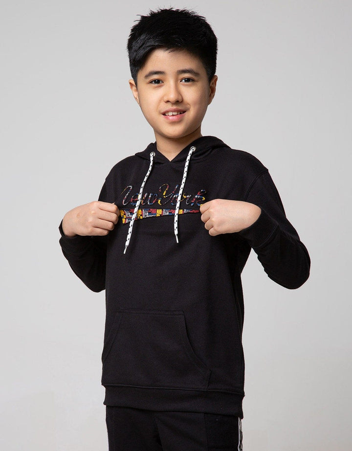 DEBOSS HOODY SWEATER