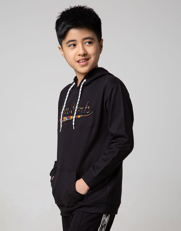 DEBOSS HOODY SWEATER