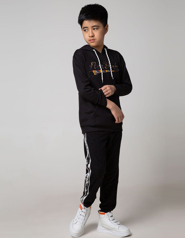 DEBOSS HOODY SWEATER