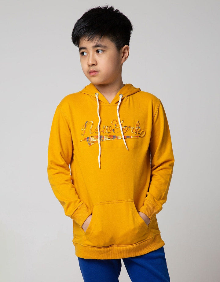 DEBOSS HOODY SWEATER