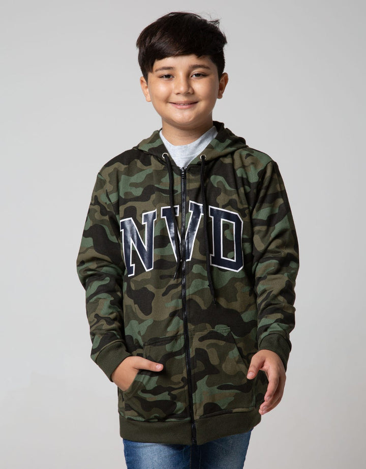 JACKET BT HOODY CAMO