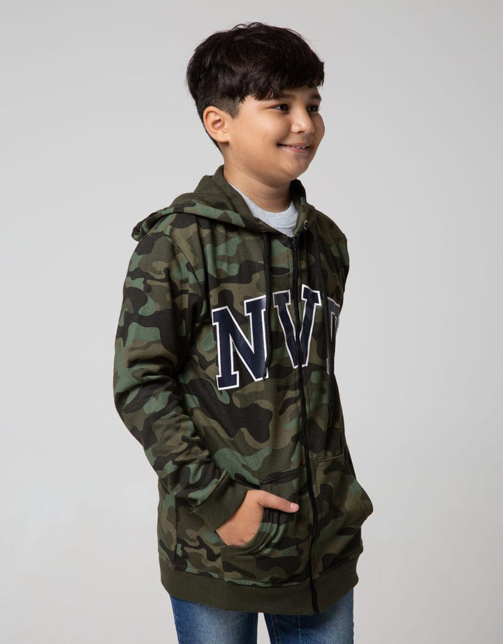 JACKET BT HOODY CAMO