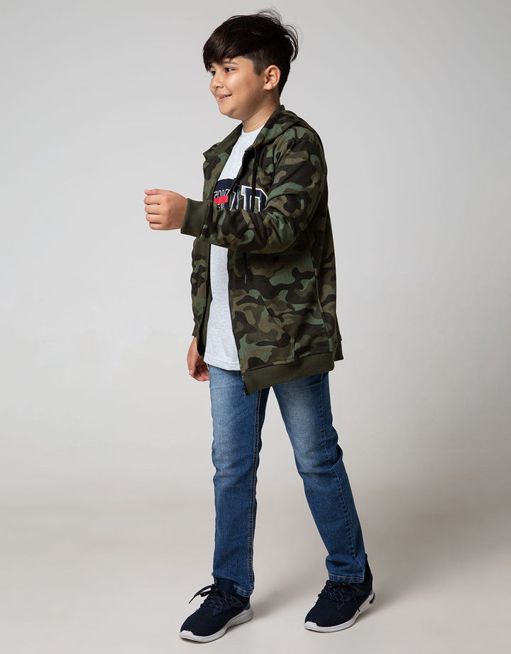 JACKET BT HOODY CAMO