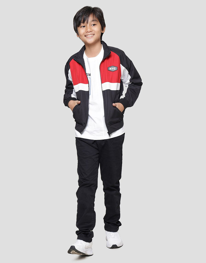 Nevada Nylon NYC Jaket Bomber Anak Laki-laki