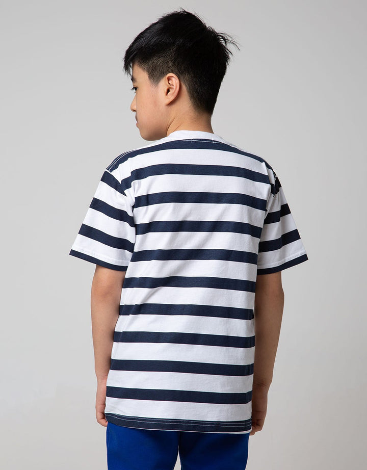 SS STRIPE NAVY BASIC