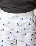 KI CROP WOVEN SHARK
