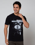 Nevada Short Sleeve T-Shirt Round Neck Regular Print Drum