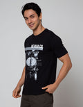 Nevada Short Sleeve T-Shirt Round Neck Regular Print Drum
