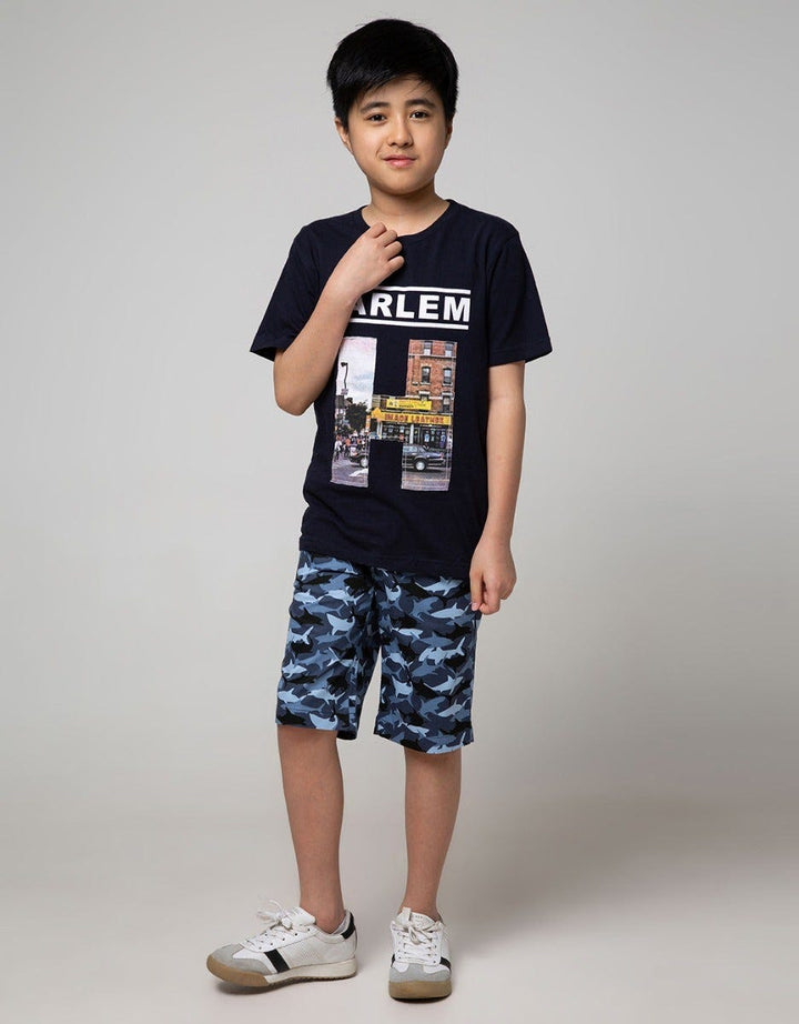 KI CROP WOVEN ABSTRA