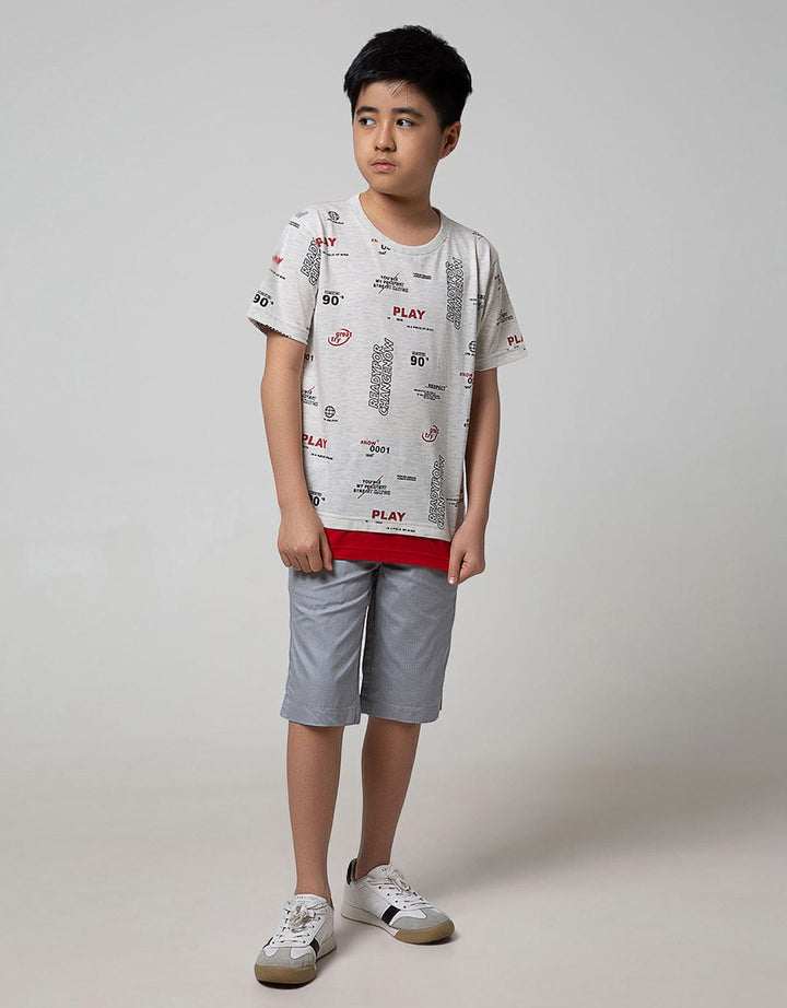 KI CROP WOVEN POLKAD