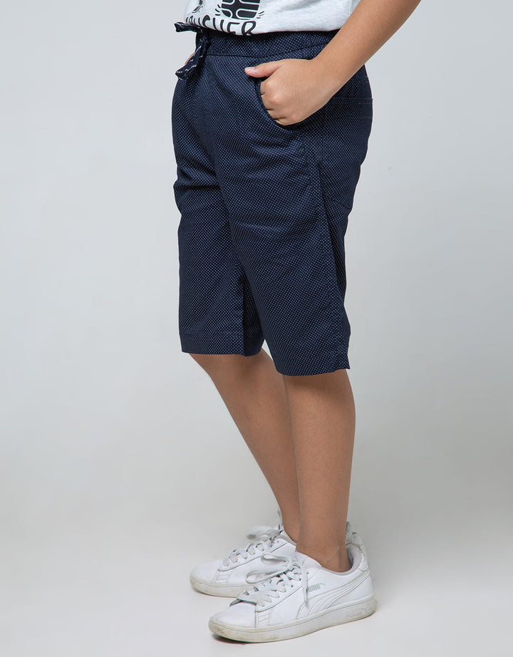 KI CROP WOVEN POLKAD