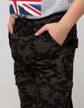 KI CROP WOVEN ARMY C