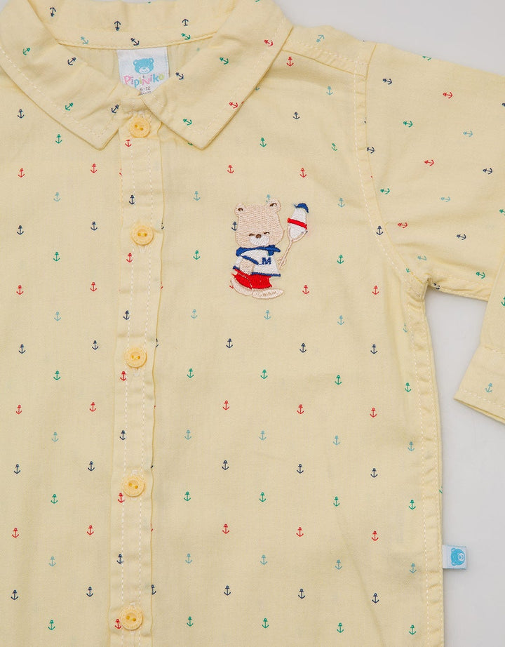 LS WOVEN PRINT MARIN