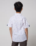 Aero Short Sleeve Shirt Fullprint Regu Oxford Print Flazz