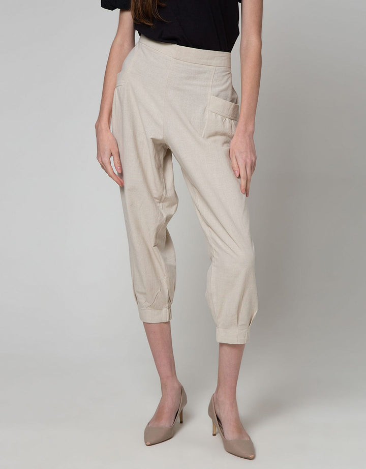 Connexion Pants Ramie Baggy Nat Bawah