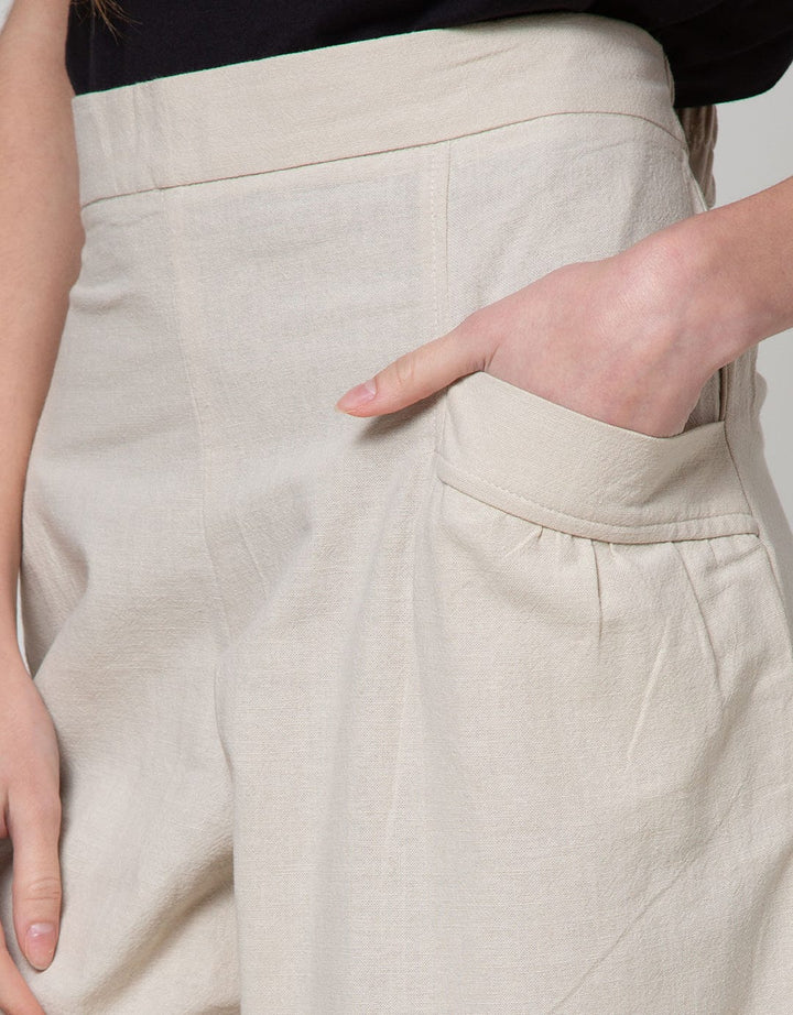 Connexion Pants Ramie Baggy Nat Bawah