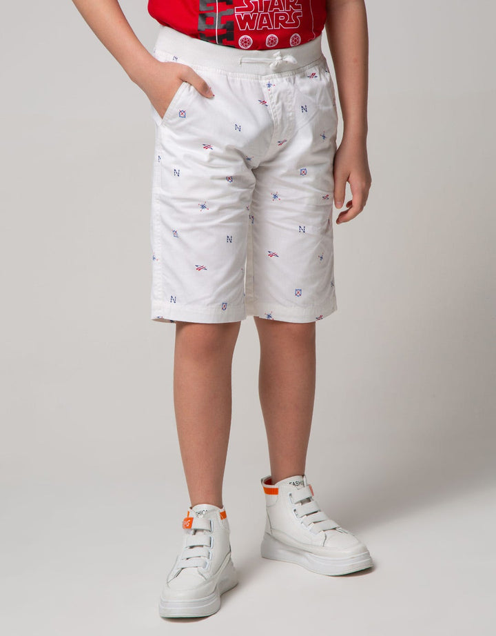 Nevada Basic Crop Woven Nautical Single