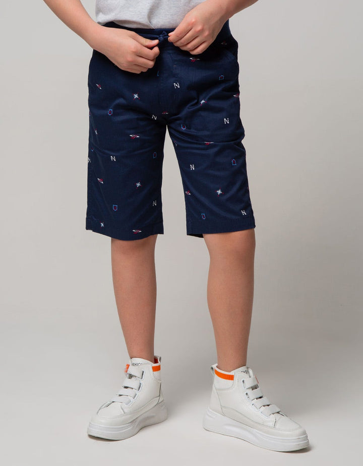 Nevada Basic Crop Woven Nautical Single