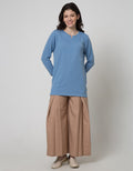 LS SQUARE TEXTURED T