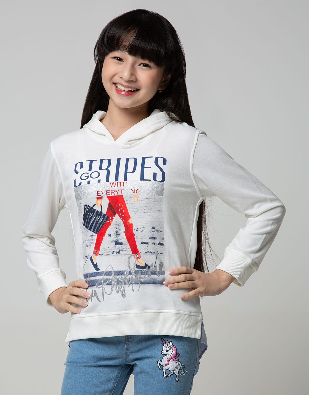 SW HOODIE STRIPES RE