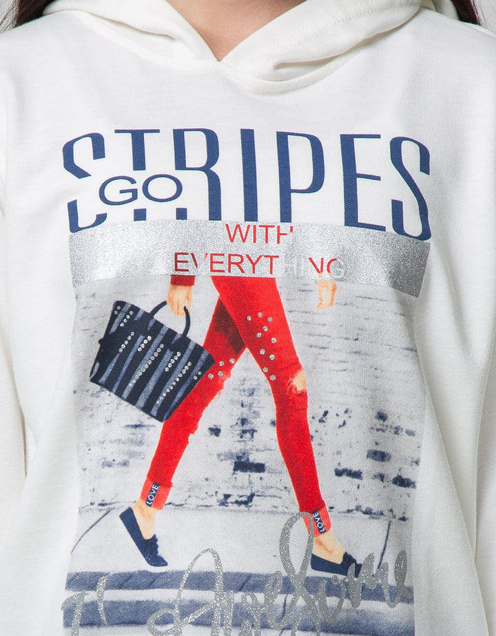 SW HOODIE STRIPES RE