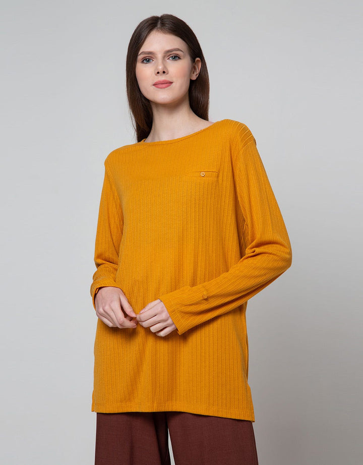 Phenomenal Long Sleeve Plain Textured