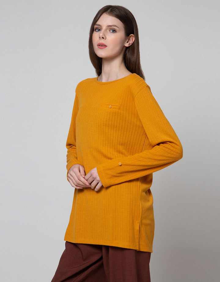 Phenomenal Long Sleeve Plain Textured