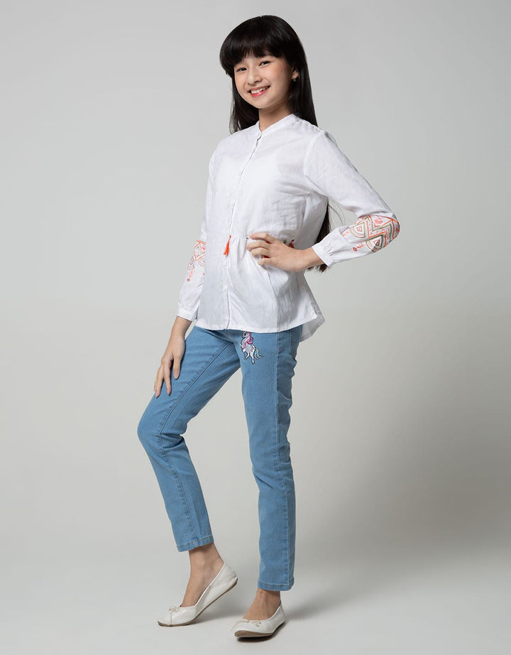 LS DOBI EMBROIDERY SLEEVES