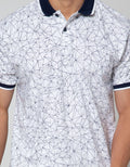 Nevada Polo Basic Single Jersey Print Geometrical