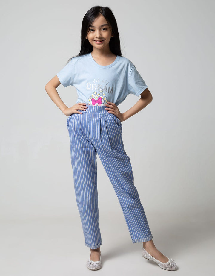 WOVEN CARROT PANTS B