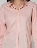 Details Top Woven Shirt With Rib