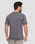 Nevada Round Neck Full Print Kaos Lengan Pendek Pria