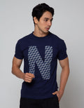 Nevada Neck Full Print Kaos Pria