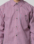 LS YARNDYE CHECK RED
