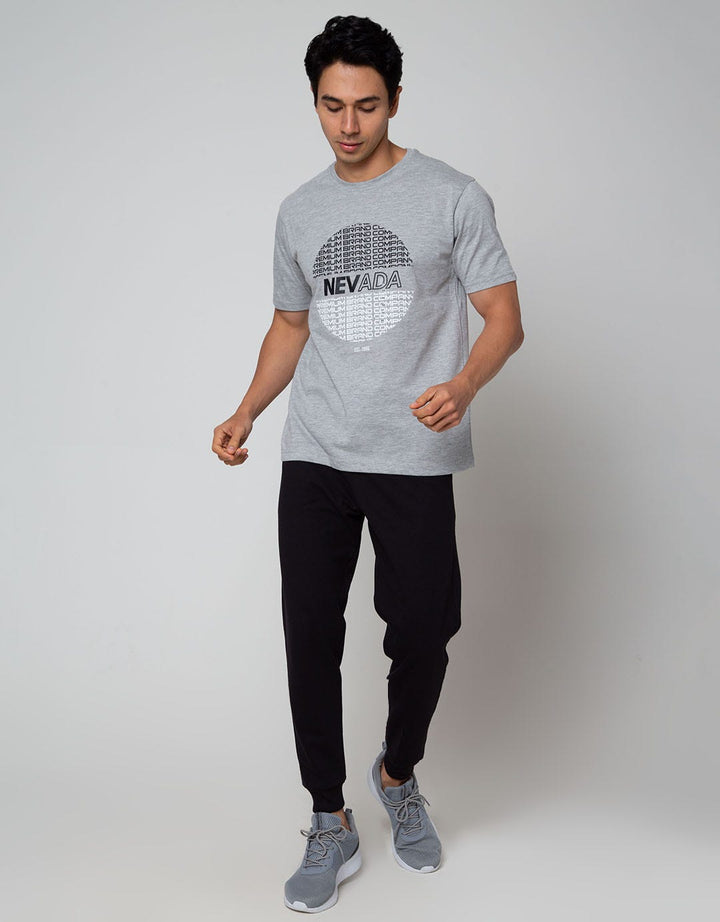 Nevada Short Sleeve T-Shirt Regular Print Bulat