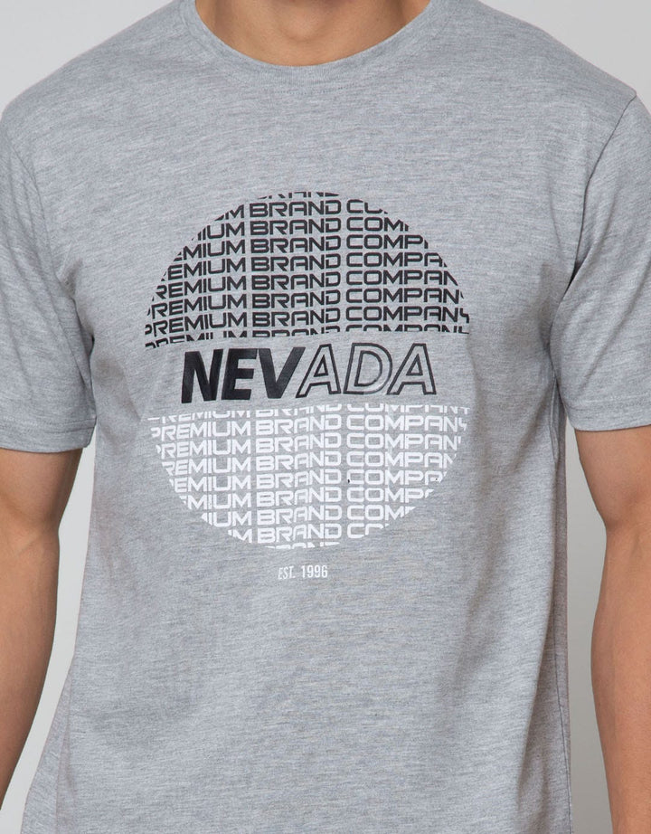 Nevada Short Sleeve T-Shirt Regular Print Bulat