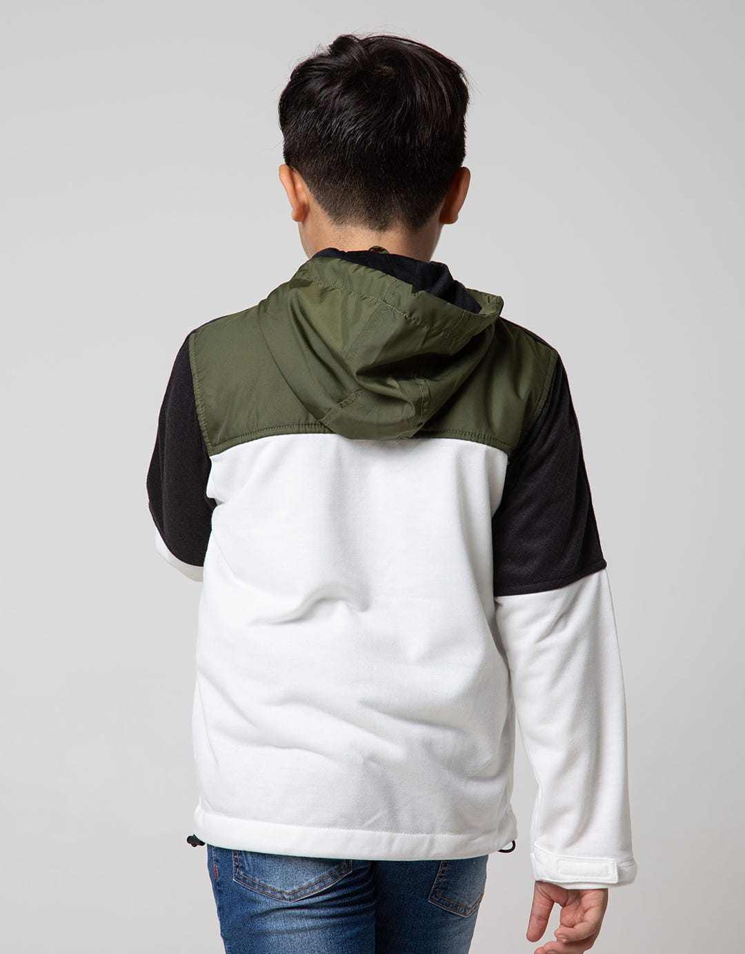 KNITTING HOODY JACKET