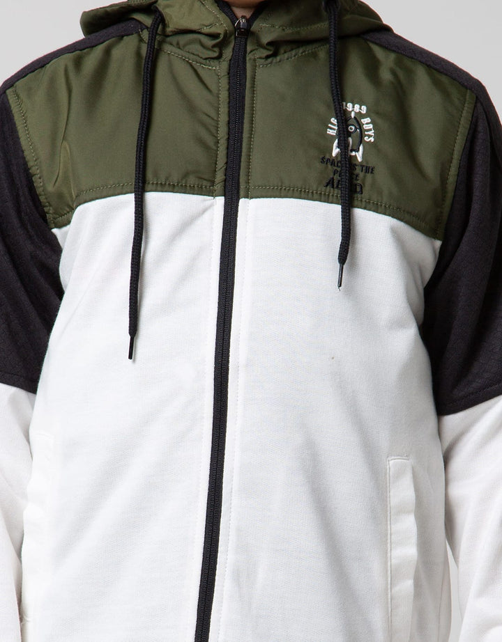 KNITTING HOODY JACKET