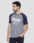 Nevada Raglan Kaos Lengan Pendek Pria