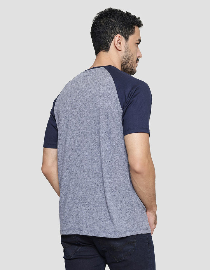 Nevada Raglan Kaos Lengan Pendek Pria