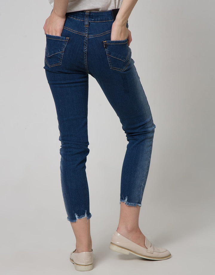 DENIM LONG PANTS