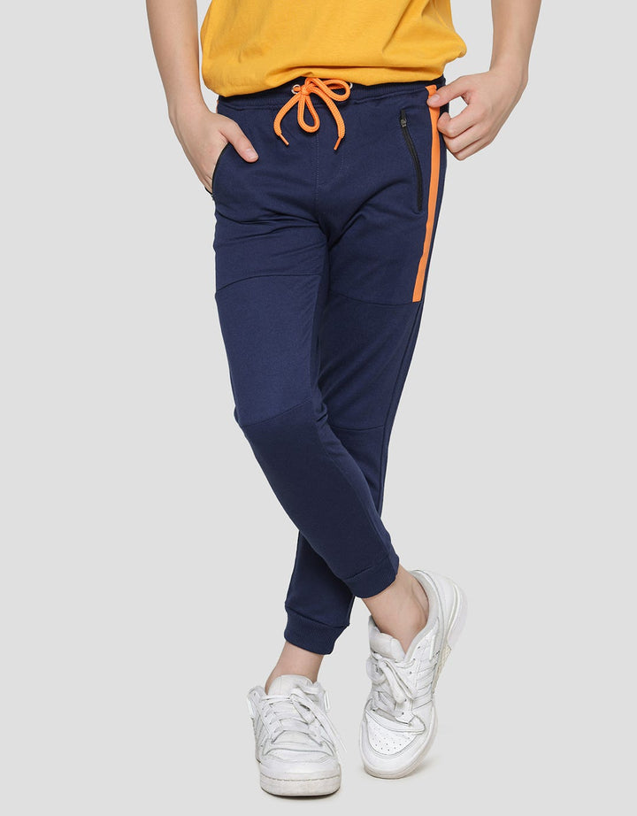 Nevada Cut Knee Stripe Jogger Anak Laki-Laki