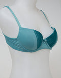 St. Yves With Lace Teal Bra 3/4