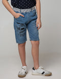 CROP DENIM REGU RIB