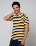 Nevada Stripe Pocket Kaos Pria