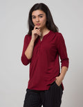 L/S TOP KNIT TXT W S