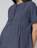 S/S TOP CHAMBRAY 2TN