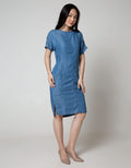 Connexion Casual Dress Tencel Ikat Pita