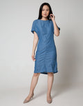 Connexion Casual Dress Tencel Ikat Pita